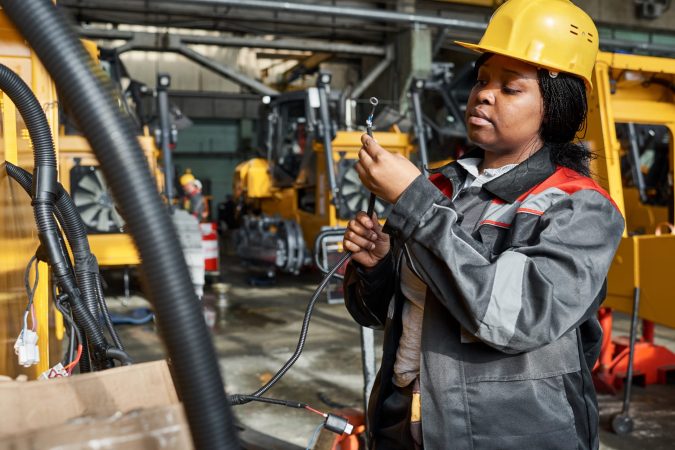 Maintenance des matériels de construction et de manutention